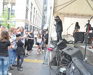 Love Turns Hate performs on the Market Street Stage during VexFest 8 in downtown Youngstown on Sunday, August 14, 2011.