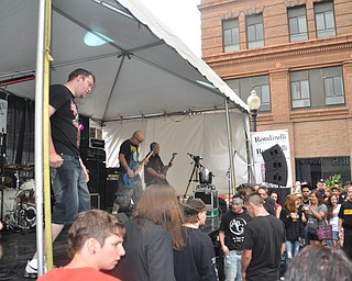 Kitchen Knife Conspiracy performs during VexFest 8 on Sunday, August 14, 2011.