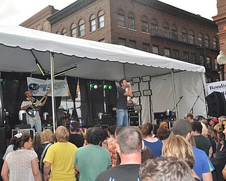 Via Sahara performs VexFest 8 on Sunday, August 14, 2011 in downtown Youngstown.