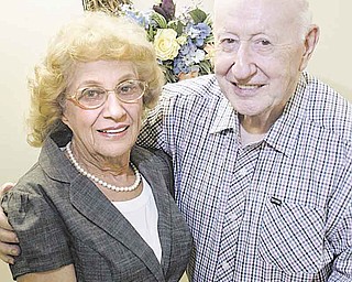 Rose Marie Enderton, 80, and Paul Achey, 86, met at the Austintown Senior Center in March and have been together ever since.