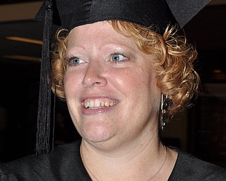 Amy Cannon at the 2011 YSU Summer commencement....Photo By: Lindsay Y McCall | The Vindicator
