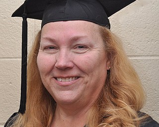 Cindy Farell at the 2011 YSU Summer commencement....Photo By: Lindsay Y McCall | The Vindicator