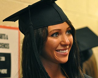 Amanda Benchwick earned he rBahelor of Arts from the College of Liberal Arts and Social Sciences at the 2011 YSU Summer commencement....Photo By: Lindsay Y McCall | The Vindicator