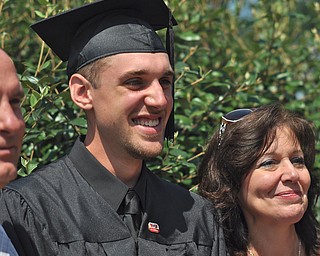 Nick Cironi of Warren, OH celebrated his recent graduation from YSU with his family. Nick is a.Criminal Justice major who received his Bachelor of Science at the 2011 Summer commencement...Photo By: Lindsay Y McCall | The Vindicator
