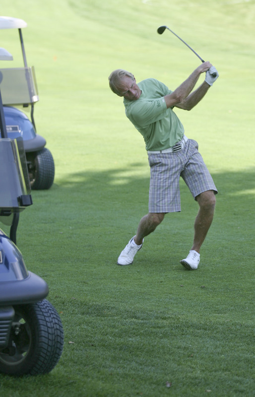 JESSICA M. KANALAS | THE VINDICATOR..Dick Marlowe of Tippecanoe Country Club competes during the final day at the Greatest Golfer of the Valley tournament at The Lake Club.
