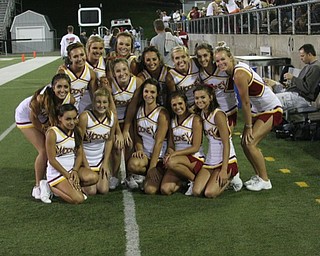 From Cardinal Mooney at Canton McKinley come from behind victory:  Group Cheerleaders