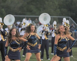 Lowellville Rocket Danceline members entertain the fans at halftime!