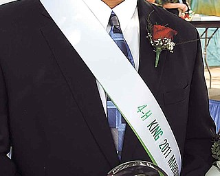 Zach Adams, 17, of Berlin Center, is the 2011 Junior Fair King. Zach, a senior at Western Reserve High School, has been involved 4-H activities for 11 years. He is a member of the Mahoning County Outdoorsmen.