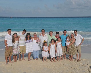 Anthony and Joan Julian of Youngstown are pictured with their grandchildren in Cancun, Mexico, the summer of 2010.