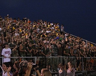 Mooney student cheering section