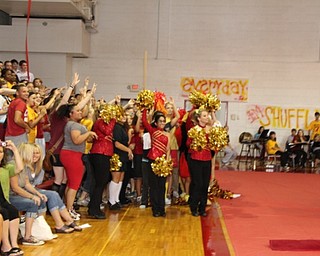 Seniors show their spirit at pep rally