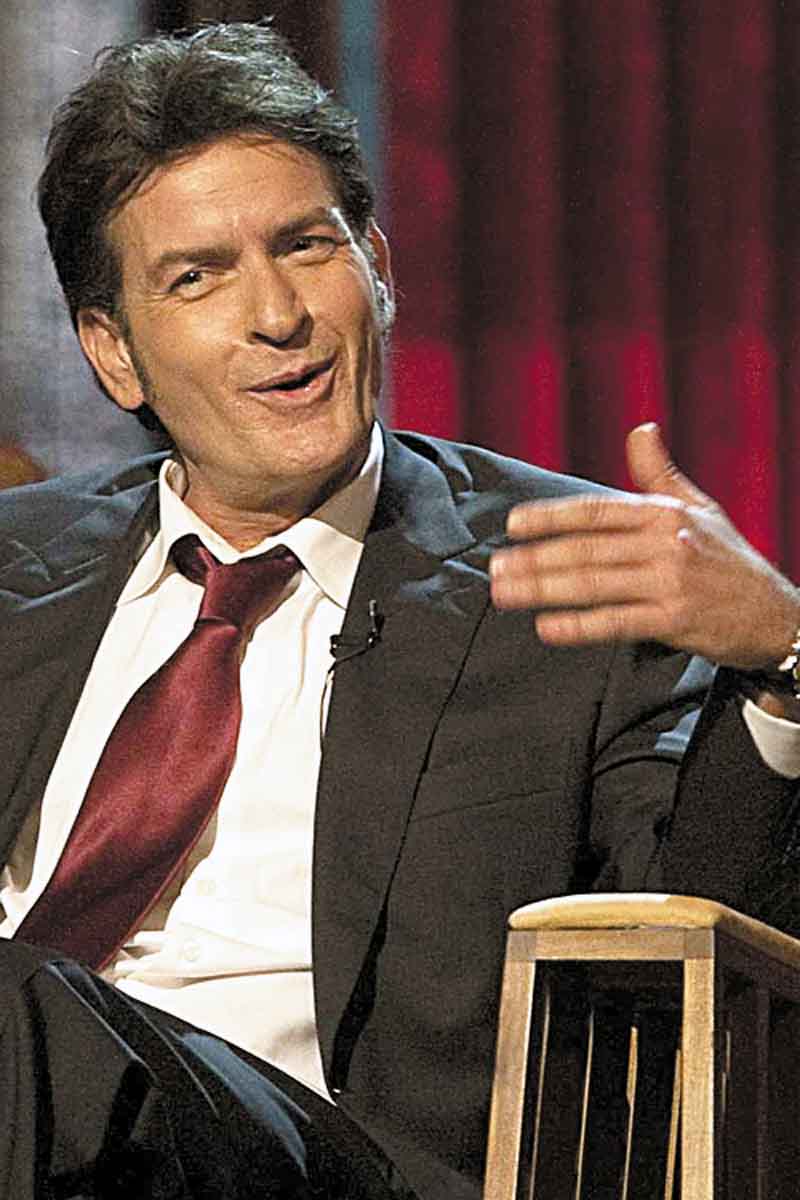 Actor Charlie Sheen is the butt of many jokes during Comedy Central&apos;s Roast of Charlie Sheen at Sony Pictures Studios in Culver City, California, Saturday, September 10, 2011. (Allen J. Schaben/Los Angeles Times/MCT)