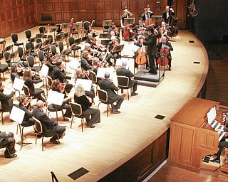William d Lewis the Vindicator Organist David Higgs plAYS THE RESTORED ORGAN AT STAMBAUGH AUDITORIUM WHILE RANDALL CRAIG FLEISCHER CONDUCTS THE YOUNGSTOWN SYMPHONY ORCHESTRA SUDAY 9-18-11.
