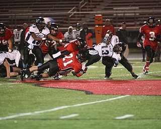 ROBERT K. YOSAY | THE VINDICATOR....East Panthers at Canfield Cardinals .....-30