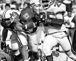 I-AA National Championship game - Youngstown State University vs Marshall at Georgia Southern University, Saturday, Dec. 21, 1991