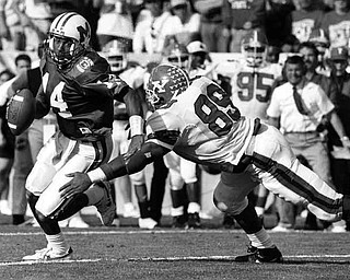 I-AA National Championship game - Youngstown State University vs Marshall at Georgia Southern University, Saturday, Dec. 21, 1991