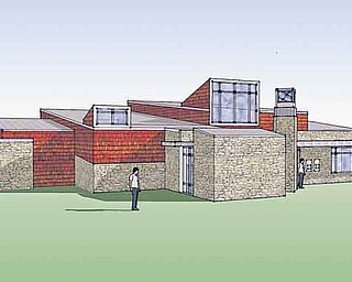 Drawings for the new Jackson-Milton Library were revealed Wednesday at an open meeting about the project. The new facility will merge the current North Jackson and Lake Milton/Craig Beach branches into one location, which will serve the northwest portion of Mahoning County.