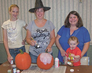 SPECIAL TO THE VINDICATOR | Fundraiser filled with fun: Parents of students at the Rich Center for Autism are inviting the public to an evening of Halloween fun while supporting a worthy cause. Masquerade for Autism will take place from 7:30 to 10:30 p.m. Oct. 21 at Antone’s Banquet Center, 8578 Market St., Boardman. The cost for the fundraiser is $35 per person and includes Halloween treats and appetizers, music, dancing, fun photos and auctions. Costumes are encouraged, but not mandatory. Checks should be sent to the Rich Center for Autism, One University Plaza, Youngstown, OH 44555. For information call the center at 330-941-1927. Pictured are, from left, committee members Michelle McDonald, Jenny Ellis and Beckey Henry (with her son Liam).
