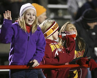 ROBERT K. YOSAY | THE VINDICATOR --..Cardinal Mooney Cardinals vs Canal Fulton Northwest Indians at Stambaugh Stadium in the Regional Quarterfinals .--30-..(AP Photo/The Vindicator, Robert K. Yosay)