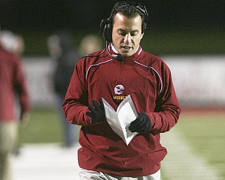 ROBERT K. YOSAY | THE VINDICATOR --..Cardinal Mooney Cardinals vs Canal Fulton Northwest Indians at Stambaugh Stadium in the Regional Quarterfinals .--30-..(AP Photo/The Vindicator, Robert K. Yosay)