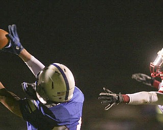 ROBERT K. YOSAY | THE VINDICATOR --..Regional quarter final at Western Reserve Stadium - Western Reserve Blue Devils VS Villa Angela St Joesph Vikings.--30-..(AP Photo/The Vindicator, Robert K. Yosay)