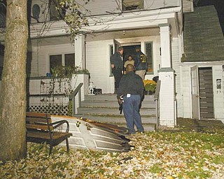Youngstown Fire Department and State Fire Marshal personnel investigate the scene of a fatal fire at 3144 Pine Hollow Drive in Youngstown on Monday night. Firefighters responded to a call at 6:55 p.m. and pulled a man from the house who later died. The man was identified as Andrew Douglas Jr., 45, who lived at the address.