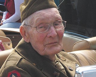 Walter Watson of Hanoverton was one of the grand marshals of the Johnny Appleseed Parade in Lisbon in September. He is a veteran of World War II, having served in the U.S. Army in the 82nd and 101st. The photo was submitted by his daughter, Cindy Stoughton.
