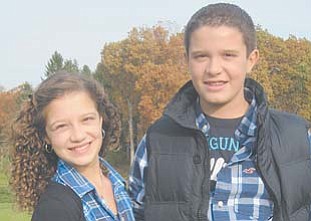 Lexie and Luke Tsudis of Poland celebrate their 11th birthday today. The twins said they plan to have dinner and cake with family tonight, but neither would reveal a birthday wish.