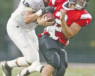 An offense loaded to strike, lead by the three amigos of RB Ahmad Eggleston, WR Branden Byrd and QB Dan Graziano (2, above) and a stout defense awaits Black River when they face the Girard Indians’ on Saturday’s in the Division IV regional semifinal. The Pirates counter with a fierce defense that has recorded two shutouts and limited opponents to just 19.7 points