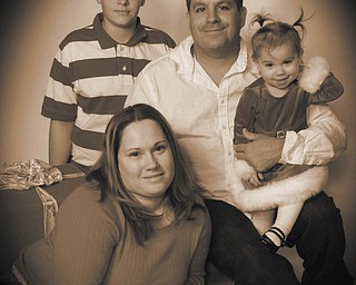 The Trebellas — Lewy, Adrienne, Justyna and Hunter — celebrated Christmas 2010 in style.
