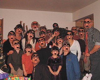 The Granchie and Bobby families are celebrating Christmas Eve in 2007.