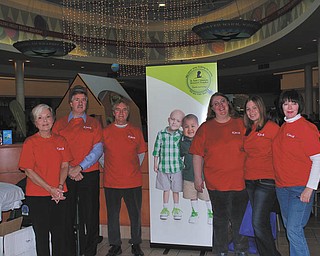 Klacic Real Estate of Poland joined the fight against childhood cancer recently by participating in the “St. Jude Give thanks. Walk.” Nov. 19 at the Southern Park Mall. Supporters in the Youngstown area, and in 80 communities nationwide, came together to participate in the family-friendly event to raise funds for St. Jude Children’s Research Hospital. Members of Team Klacik included, left to right: Kay Parks, David Klacik, company owner/broker Michael D. Klacik, Nikki Hatfield, Katie Hatfield and Colleen Centofanti.