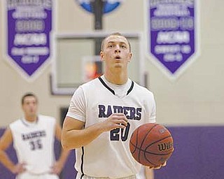 Mount Union freshman Nate Jacubec, a guard from Struthers, had two points and two rebounds for the Purple Raiders’ in their 79-62 loss to John Carroll on Wednesday night. Jacubec is averaging 9.3 points per game for Mount Union in his first season.