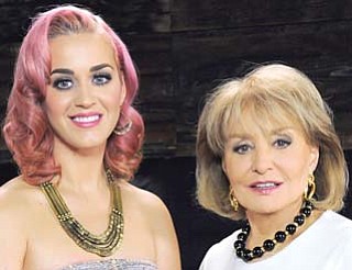 Singer Katy Perry was picked by Barbara Walters as one of “The 10 Most Fascinating People of 2011.”