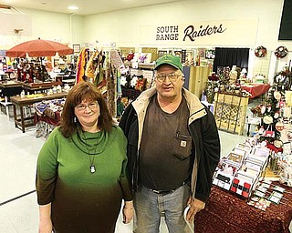Michelle Au and Ed Schaefer Sr. are optimistic that more businesses will move into The North Lima Business Complex. Au is building manager and runs the daily operations at A Crafting Affaire. Schaefer co-owns all three of the former South Range school buildings with John Munroe.