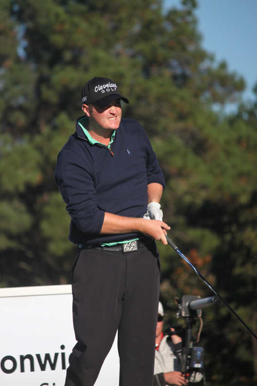 Jason Kokrak at the Nationwide Tour Championship at Daniel Island, ending October 30, 2011.