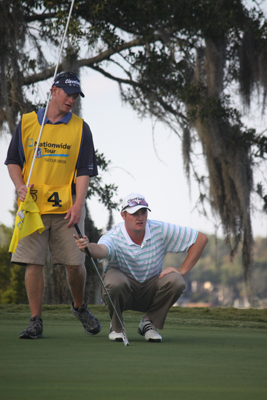 Jason Kokrak at the Nationwide Tour Championship at Daniel Island, ending October 30, 2011.