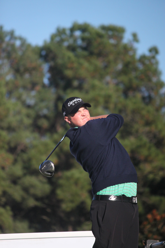 Jason Kokrak at the Nationwide Tour Championship at Daniel Island, ending October 30, 2011.
