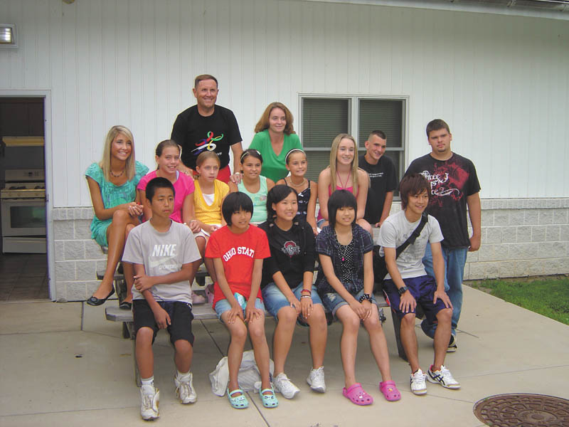 Mahoning, Columbiana and Trumbull counties’ OSU Extension 4-H Exchange program is seeking families to host Japanese exchange students and chaperones this summer. Students and adults involved in last year’s exchange gather here for a picture.