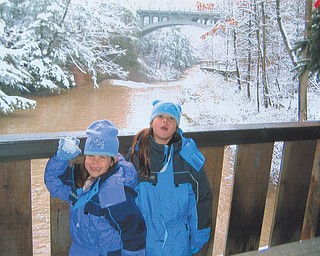 Jim Huber of Niles submitted this picture of his daughters, Madison and Gabby.