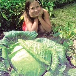 Skyler Huda of Poland won the Ohio division of the National Bonnie Plants Cabbage Program. A fourth-grader
at Dobbins Elementary School, Skyler’s prize is a $1,000 scholarship toward her college education.