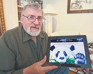 Tom Antonishak of Poland has turned his books about bald eagles and pandas into apps for the iPad.