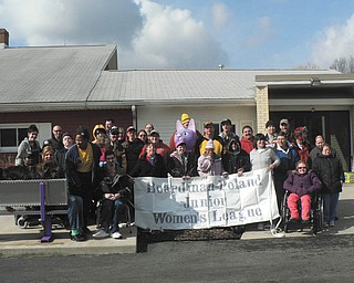 Adults who use the services of The Golden String and Purple Cat happily show their love for Boardman Poland Junior Women’s League. The league is planning its annual St. Patrick’s Day Celebration, a fundraiser to benefit the agencies. It’s scheduled for March 10 at St. Nicholas Social Hall, 764 5th St., Struthers.
