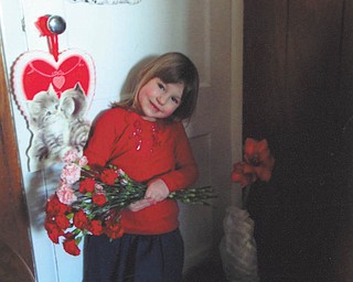 Madison Wright shared this bouquet of flowers with her mom, great-grandma and great aunt later in the day. Photo taken by Marilyn Cavanaugh of Columbiana.