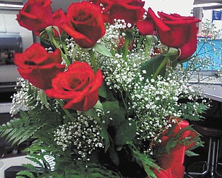 Christy Markopoulos of Niles sent this photo of a dozen roses sent to her by her boyfriend, Jack.