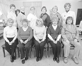 JESSICA M. KANALAS | THE VINDICATOR: The Youngstown Symphony Orchestra will present a young people’s concert “It Don’t Mean a Thing if it Ain’t Got That Swing” at Powers Auditorium on March 22. The Women’s Committee for Children’s Concerts is planning the event. Members are, in back row, left to right: Nellie Drevna, Jan Szalma, Joanne Cutter, Carol Fithian, Lois Klein and Dorothy Tesner. In front, left to right: Judy Graziano, Alice Citano, Fran DeSimone, Amy Sposato and Kathlene Mecak.