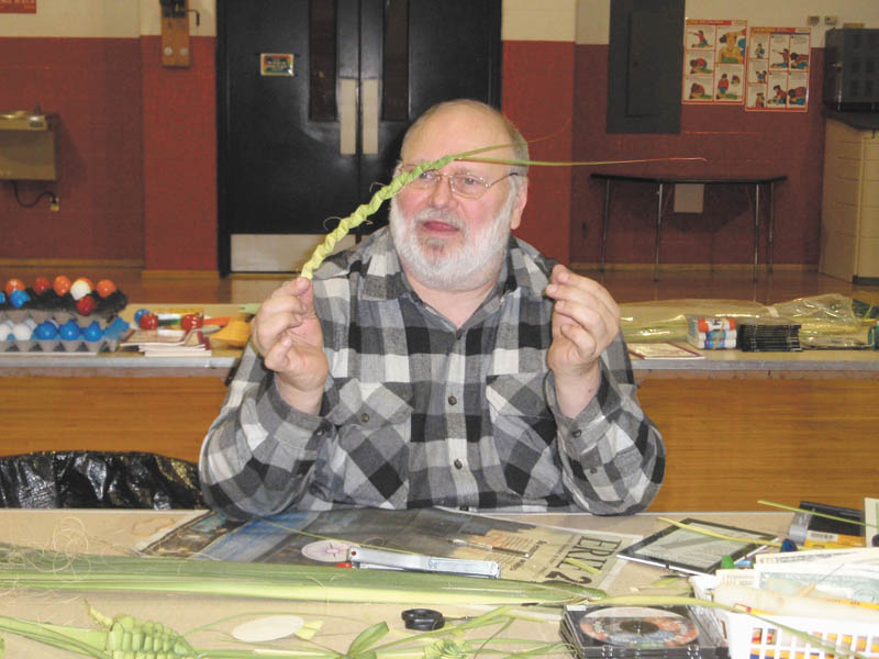 Lawrence Kozlowski will demonstrate Polish folk art and present hands-on workshops Sunday at the former Our Lady Of Hungary Church hall, where the Krakowiaki Polish Folk Circle will present Swieconka, a free celebration of Polish Easter traditions, from noon to 5 p.m.