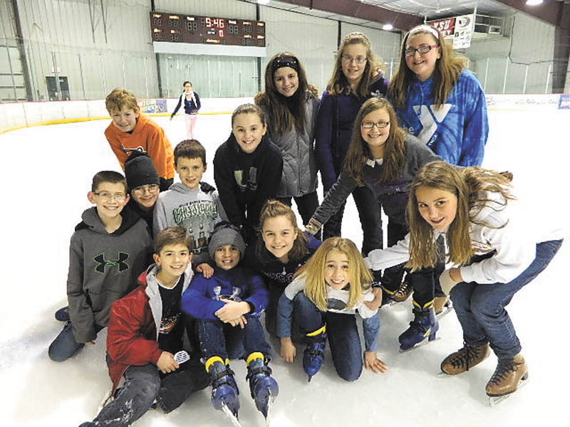 Holy Family School in Poland recently celebrated Catholic Schools Week in a really cool way. Fifth-grade students who enjoyed some time on the ice at The Ice Zone in Boardman are, from left to right, front row, Anthony Formichelli, Nico Marchionda, Angelina Sabatino, Aidan McDanel and Paige Brockway; middle row, Blake DelSignore, James Maruca, Stephen Babik, Katherine Kali and Jayda Benson; and back row, Luke Stoeber, Simone Izzo, Hannah Balash and Isabella Massaro-Suchora.