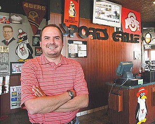 The Youngstown Sports Grille’s last day in its South Avenue building is Saturday. “We’ll have a big going-away party with style. We have a lot to be proud of,” said owner Sean Pregibon, pictured here.