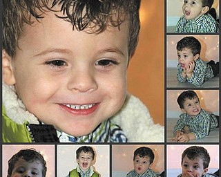 Here's a collage of smiles and goofy faces of Raiden Rossi, the pride and joy of Grandma Sandy Rossi, who sent this in.